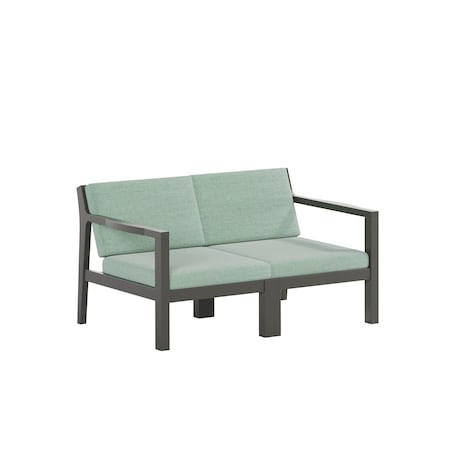 Polybird BREEZE DEEP SEAT LOVESEAT. COFFEE POLYBIRD P108-CF-CASP
