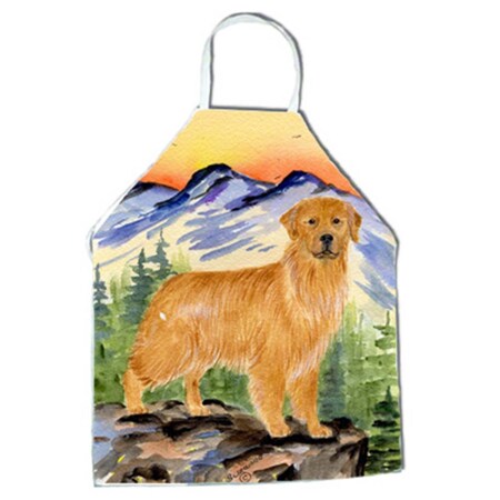 Carolines Treasures Golden Retriever Apron - 27 H x 31 W in. SS8163APRON