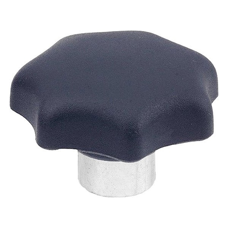 J.W. Winco Plastic Hand Knobs with Steel Hub 16NP96/E