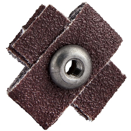 Norton Abrasives Cross Pad, 1X1X1/2 80G CROSS PAD 08834186068