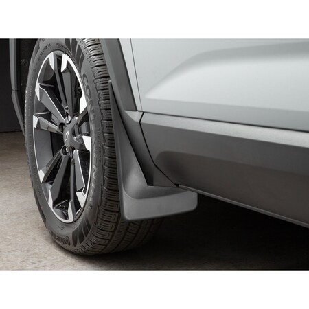Weathertech Black  No Drill MudFlaps, 2025 - 2026 Chevrolet  Equinox 110195