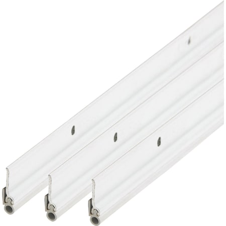 M-D Building Products Building Products 36''x84'' Wht Flat-design Alum/Vinyl Commercial Screw-on Top & Sides Door Seal Kit 69923