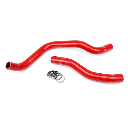 Hps Performance High Temp Reinforced Silicone Radiator Coolant Hose Kit, Red,  57-1705-RED