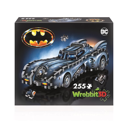Wrebbit3D Batmobile 3D Jigsaw Puzzle Blue 255 pc W3D-0515