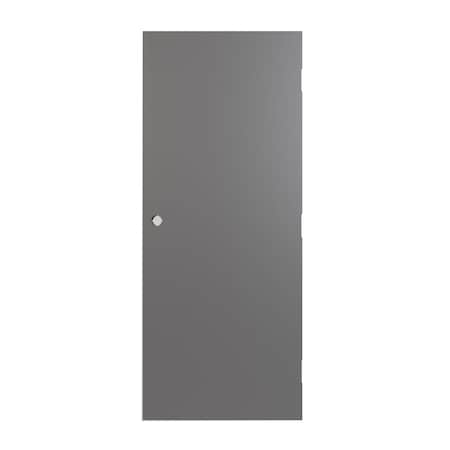 Fortis Doors Steel Door, Universal/Reversible, 84 in H, 42 in W, Galvanized Steel, Type: Single Door 18GHFVST4284C
