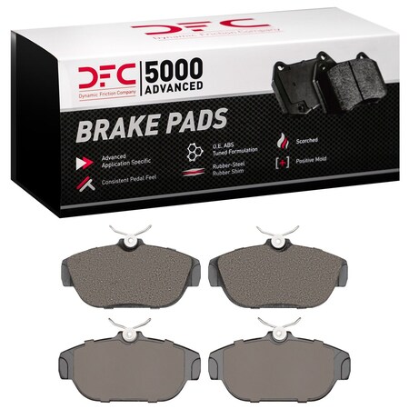 Dfc 5000 Advanced, Disc Brake Pad Set,  1551-0542-00