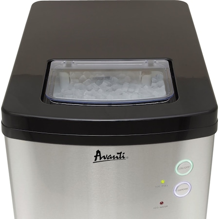 Avanti 33Lb. Residential Counter Top Ice Maker NIMDTS3326S-IS
