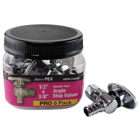Apollo VALVE STOP 1/2 X 3/8IN APXVA1238C6JR