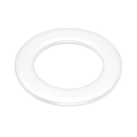 Zoro Select Flat Washer, For Screw Size M20 , PTFE Not Applicable Finish, 5 PK WASBM20NPTFE