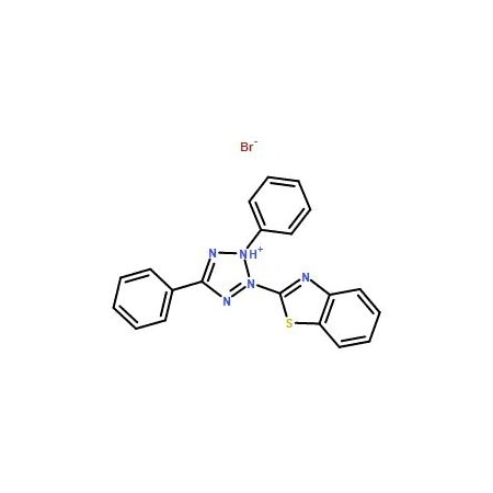 Ak Scientific 2-(2-Benzothiazolyl)-3, 5-diphenyltetrazolium bromide (25mg), CAS 55699-64-4 4977AL-25mg