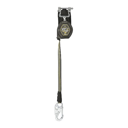 Falltech EdgeCore(TM) Self-Retracting Lifeline, Quick-Connect, Aluminum, 1 Leg(s), 420 lb Weight Capacity 84008SP1