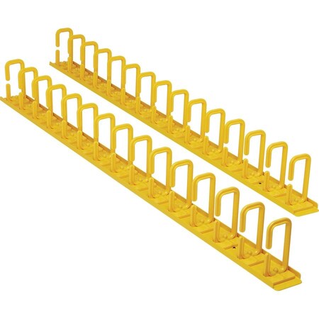 Tripp Lite VERTICAL CABLE MANAGER RINGS YELLOW 6FT SRCABLERINGVRTF