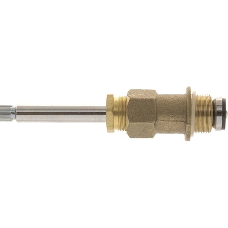Danco Hot/Cold Stem, Brass, 5.09 in L, For: Price Pfister Bath Beaux Art Models 10 and 12 D.L.H 17099B