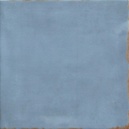 Emser Tile Antigo Series Ceramic Tile, 5 in L Tile, 5 in W Tile, Pressed Edge, Square Pattern, Ocean, 72PK F14ANTIOC0505P