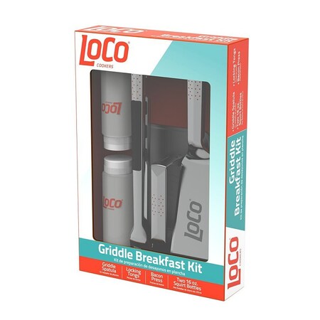 Loco Griddle Breakfast Kit, Stainless Steel Blade 2023050269