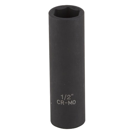 Vulcan Deep Impact Socket, 1/2 in Socket, Black Phosphate, MT6580113 MT6580113