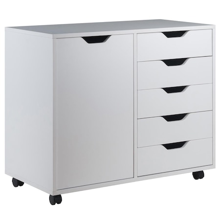 Juki Furniture Halifax Wide Cabinet, White - 26.3 x 30.71 x 15.9 in. JU3266233