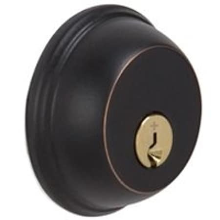 Schlage Entry Deadbolt, 1 Grade, Keyed Alike Key, Metal, Aged Bronze, 238 x 234 in Backset, C, K4 Keyway B62V 716