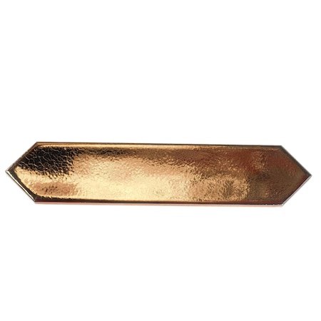 Apollo Tile Piquet 2 in. x 10 in. Glossy Gold Ceramic Picket Wall and Floor Tile 5.38 sq. ft./case, 44PK APLALF88GOLD