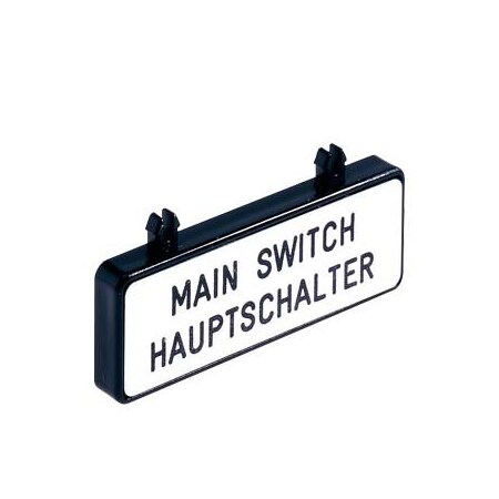 Siemens 3LD2 SWITCH ACC LABEL 47X17MM ENGL/GERM 3LD9286-1A