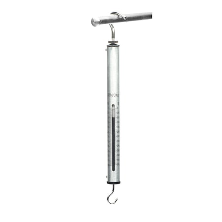 United Scientific Aluminum Spring Scale, 3000G / 30N, Silv SB3000-A