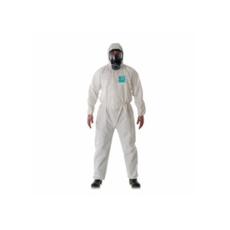 Alphatec 2000 Standard Bound Model 111 Coveralls, Hooded, Booted, White, 3X-Large, 25PK 012-WH20-B-92-111-07
