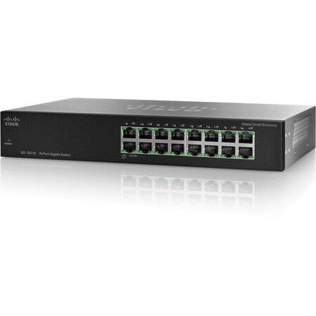 Cisco Sg100-16 16Pt Gigabit Switch SG100-16-NA