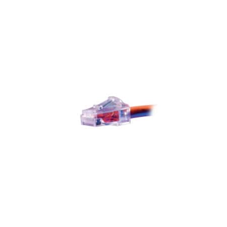 Commscope CBL ASSY MOD 24-4PR STRANDED, CAT6 T568A/B 25FT WHITE, CPC3312-08F025 CPC3312-08F025
