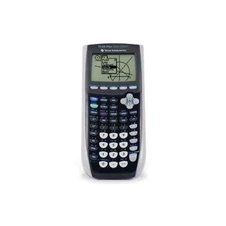 Texas Instruments Graphing Calculator, LCD, 16x8 Digit TEXTI84PLUS