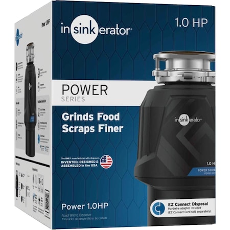 In-Sink-Erator Garbage Disposer Power 1 HP