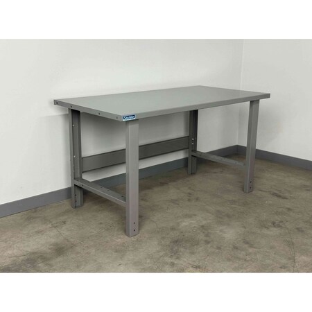 Stackbin Workbenches, 48" W, 34" Height, 3500 lb. ES4836-3500-GY
