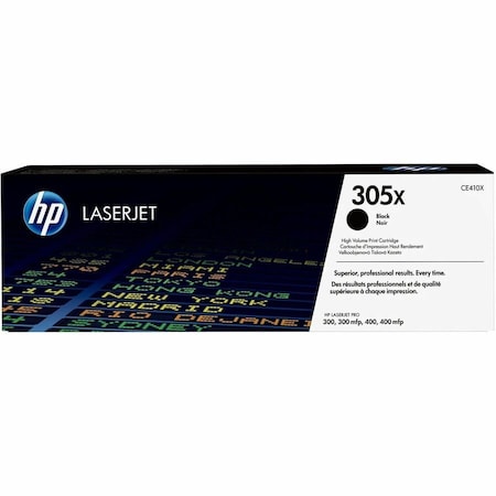 Hp High Yield Toner Cartridge, Black CE410X