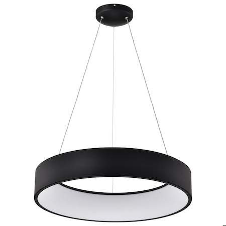 Nuvo Orbit - 30 Watt LED Pendant - Black Finish 62/1458R1