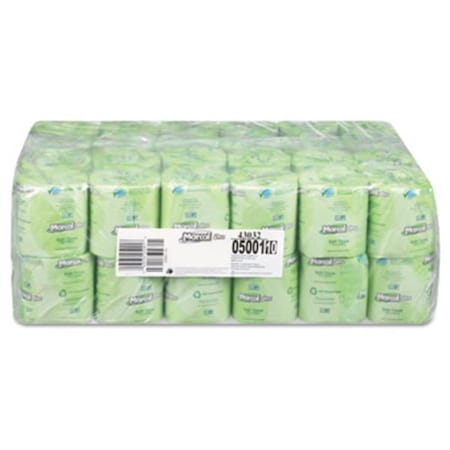 Back2Basics 2-Ply Pro 100 Percent Recycled Two-Ply Bath Tissue for Septic Safe, White - 500 Sheets Per Roll BA2489424