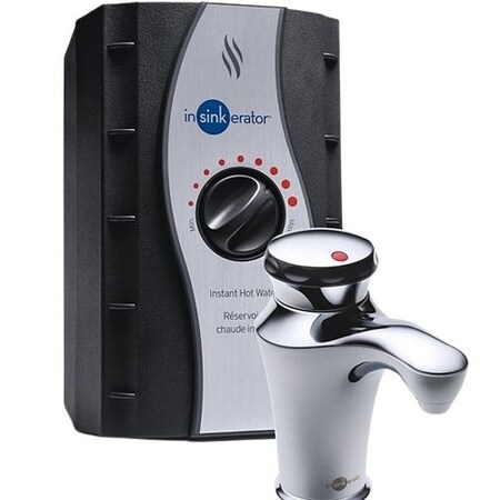 In-Sink-Erator HotWaterDispenser, 0.67gal, 53/4inFaucet H-CONTOUR-SS