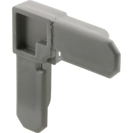 Prime-Line Square Cut Screen Frame Corner, Plastic, Gray, For PL14077 Screen Window Frame PL 14284
