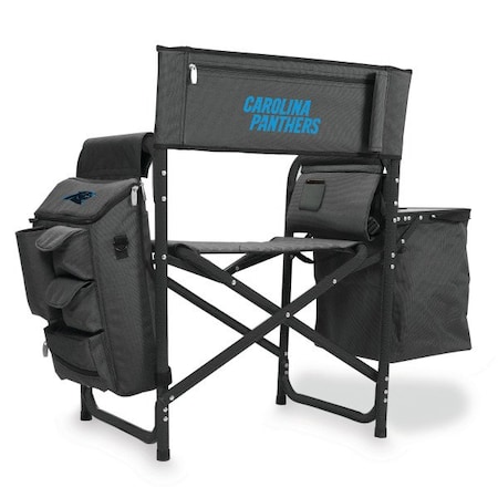 Picnic Time Family Of Brands NFL Carolina Panthers - Fusion Camping Chair 807-00-679-054-2