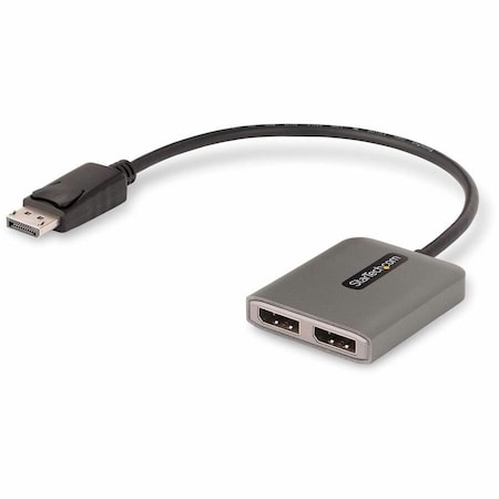 Startech.Com DUAL DISPLAYPORT MULTI-MONITOR ADAPTER TO EXTEND OR MIRROR YOUR DESKTOP; DP 1.4 MST14DP122DP