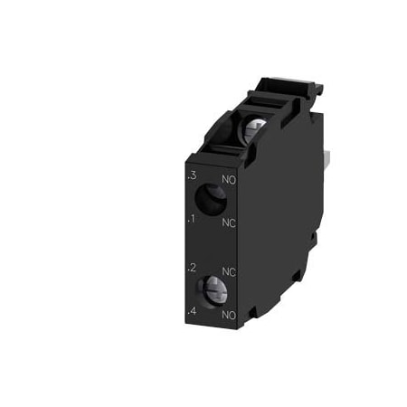 Siemens Contact module with 2 contact elements, 1 NO+1 NC, gold-plated 3SU1400-1AA10-1QA0