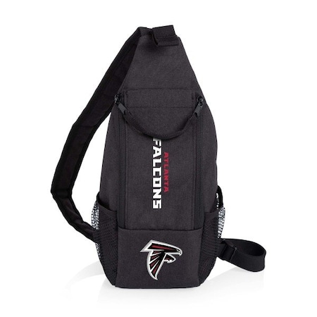 Picnic Time Family Of Brands Atlanta Falcons - Strider Cooler Sling Bag, (Black) 759-00-179-024-2