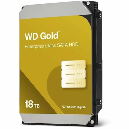 Western Digital WD Gold 18TB HDD 7200rpm 6Gb/s sATA 512MB cache 8, 9cm 3, 5Zoll intern RoHS compliant Enterprise Bulk WD181KRYZ