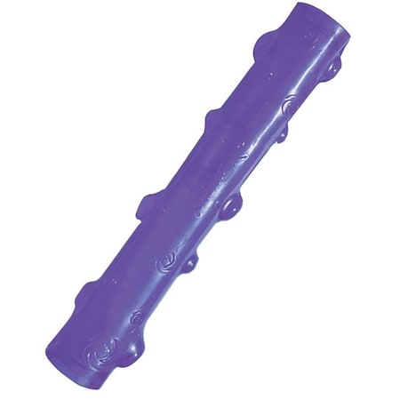 Kong Squeezz PSS1 Dog Toy, L, Squeaker, Stick, Rubber, Amethyst/Emerald/Ruby/Sapphire KO-PSS1