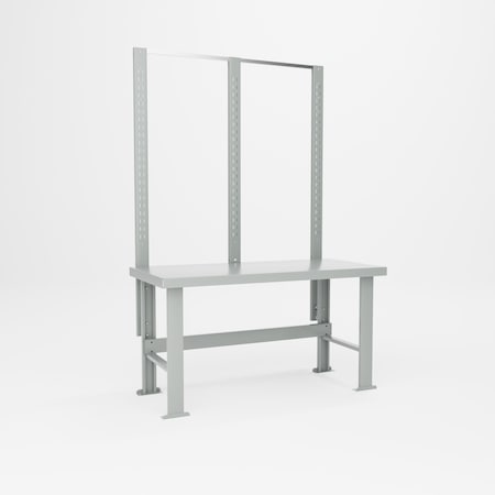 Pucel Versatile Modular Workbench, 28 in W x 84 in H x 60 in D, Light Blue VMW-2860-S