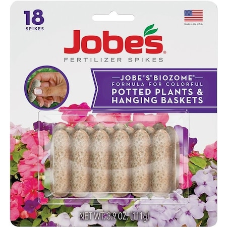 Jobes Fertilizer Potted/Hang Spike 06100