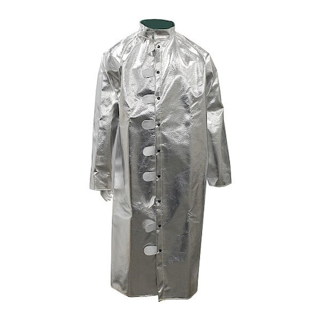 Mechanix Wear Aluminized Coat, L, 19 oz Snap Closure 603-ACK-L