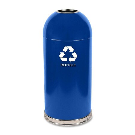Witt Industries 15 gal Round Blue, Metal 415DTBL-R