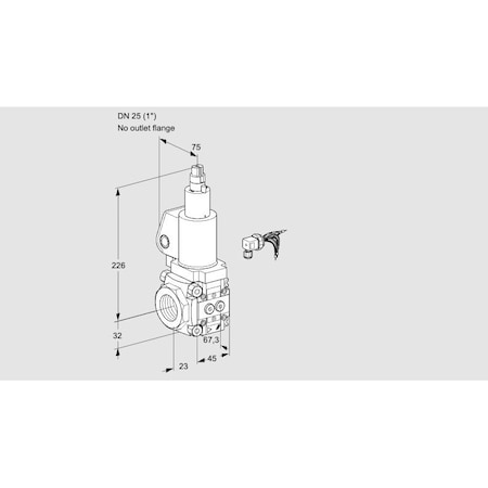 Honeywell Kromschroder VAS125/-R/LWSL KS88025108