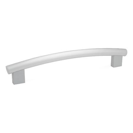 J.W. Winco Pull Handle, Silver, Aluminum, 18 1/8 in L 30W500X23A/ES