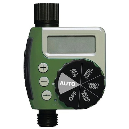 Orbit Hose Faucet Timer, 1 -Zone, 1 to 240 min Cycle 62061N