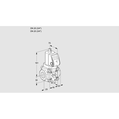 Honeywell Kromschroder VAN 1T20N/NW KS88024117